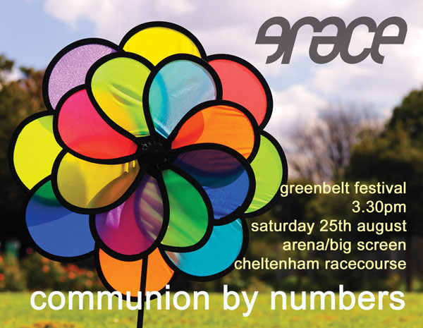 Communion by Numbers at Greenbelt '07 flyer