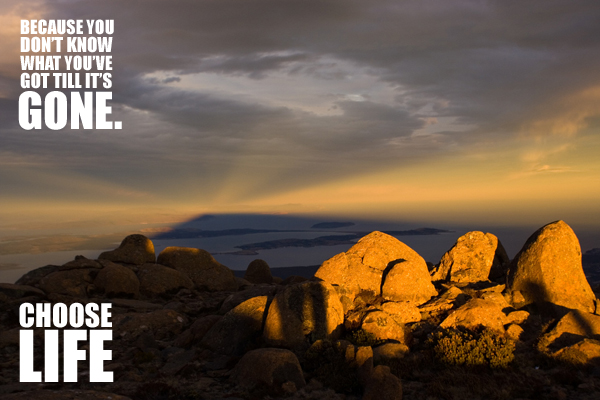 choose life image