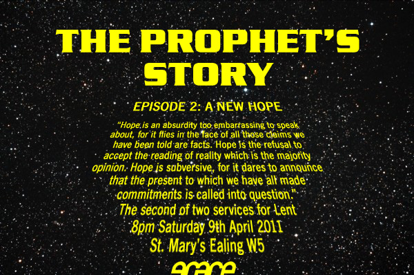 grace prophet's story 2 flier