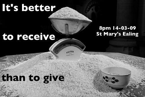 Receive flyer