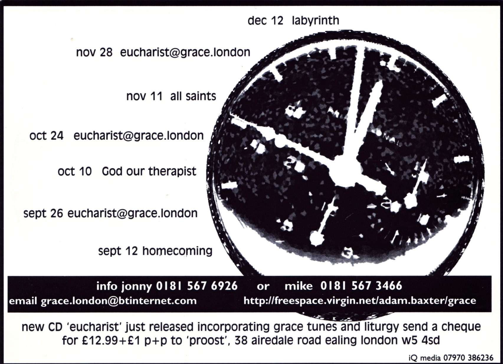 Grace 1999 September-December flyer back