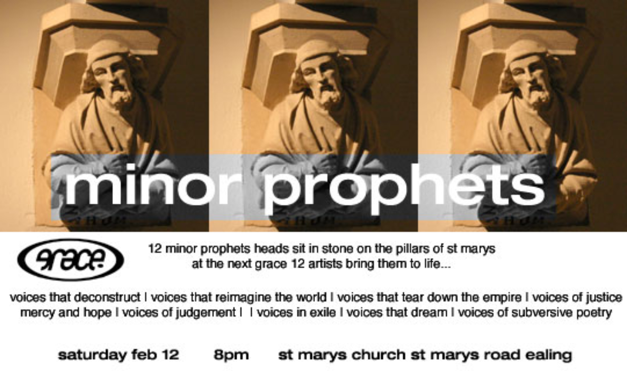 Minor Prophets flyer