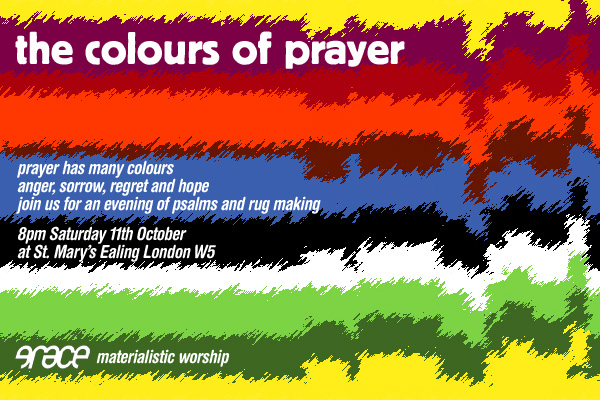 colours of prayer flyer