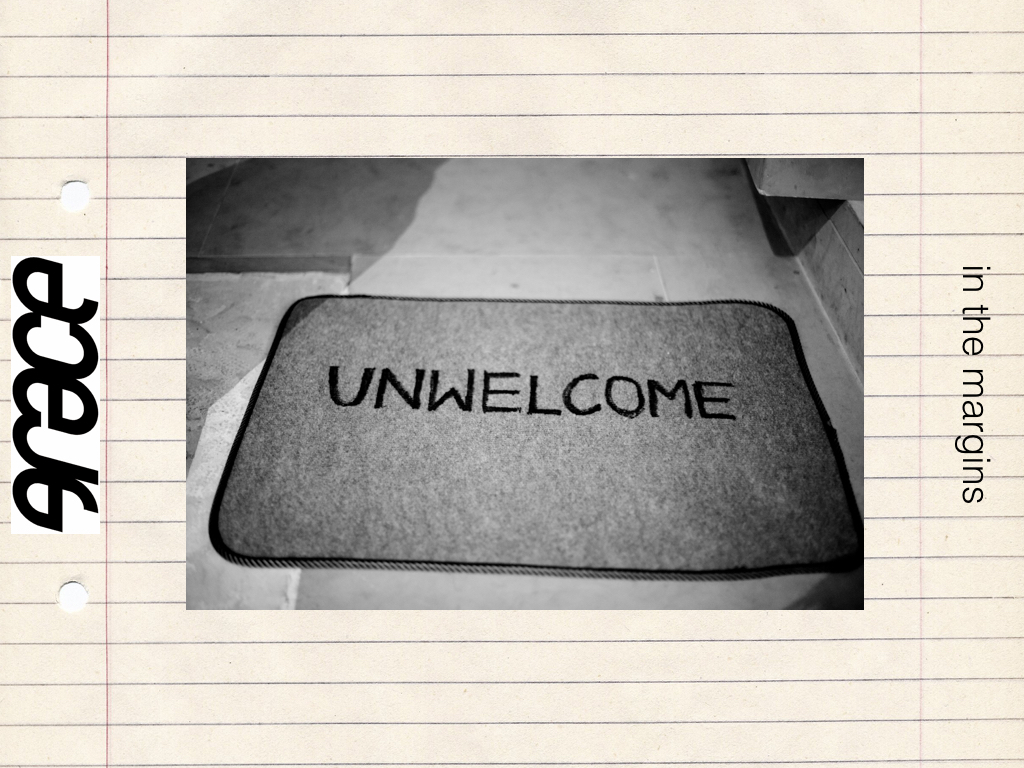 unwelcome flyer