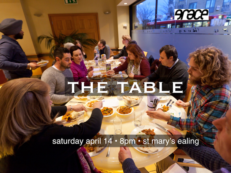 the table flyer
