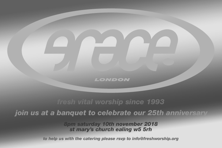 grace 25th anniversary flyer