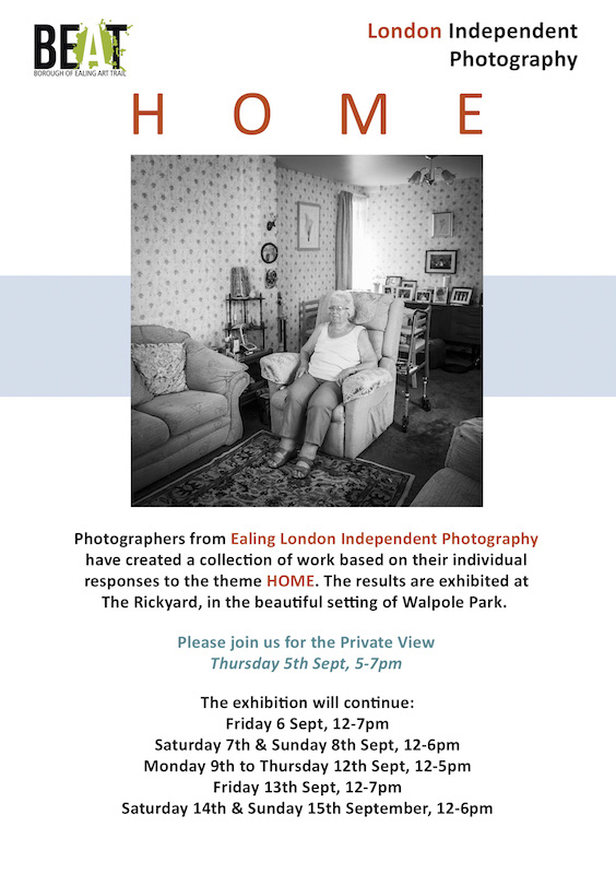 photo exhibition flyer