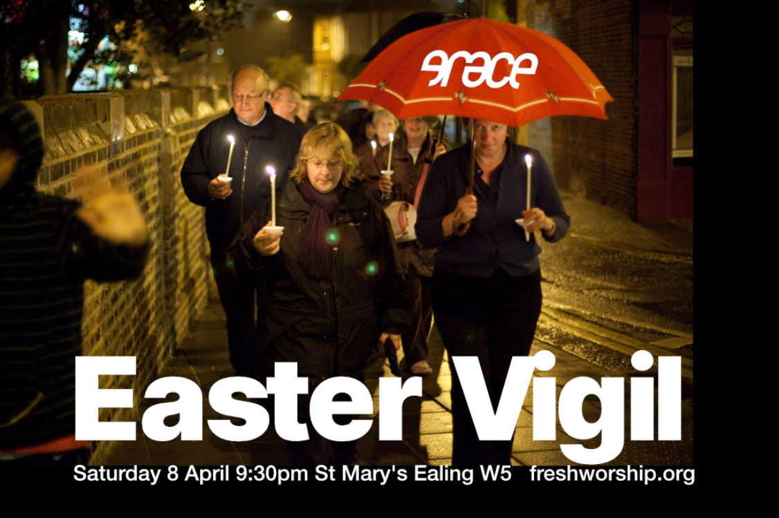 Grace April 2023 Easter Vigil flyer