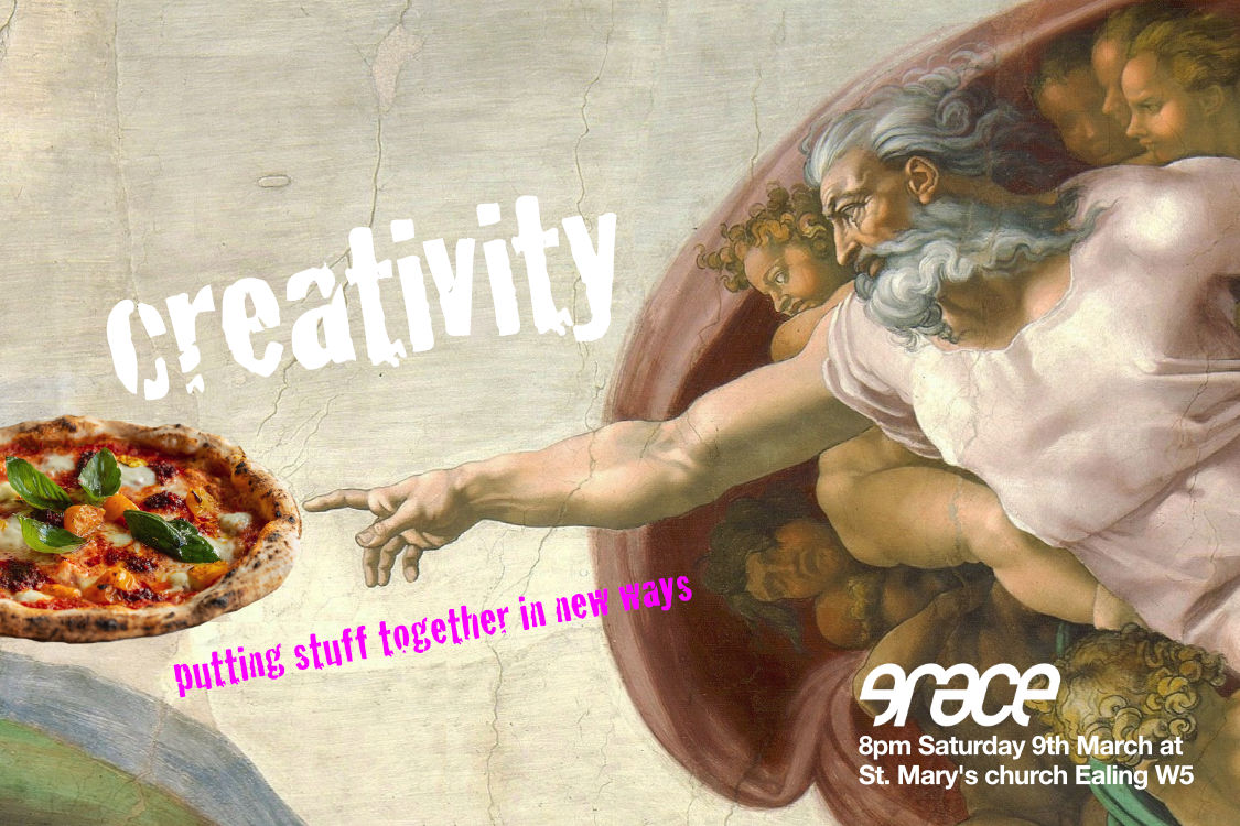 Grace March 2024 Creativity flyer